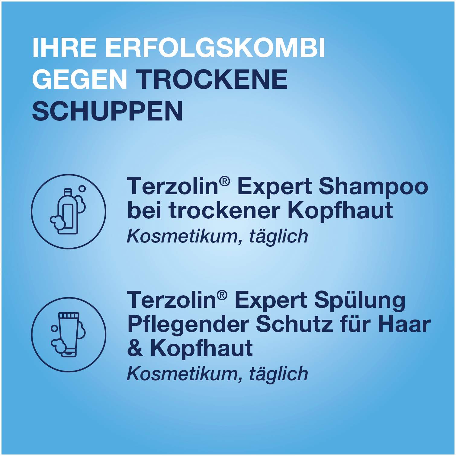 Terzolin Expert Shampoo bei trockener Kopfhaut 200 ml