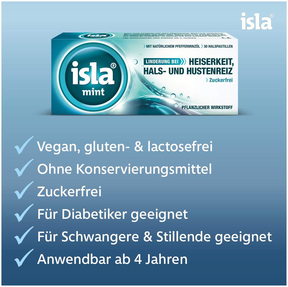 isla  mint 60 Pastillen