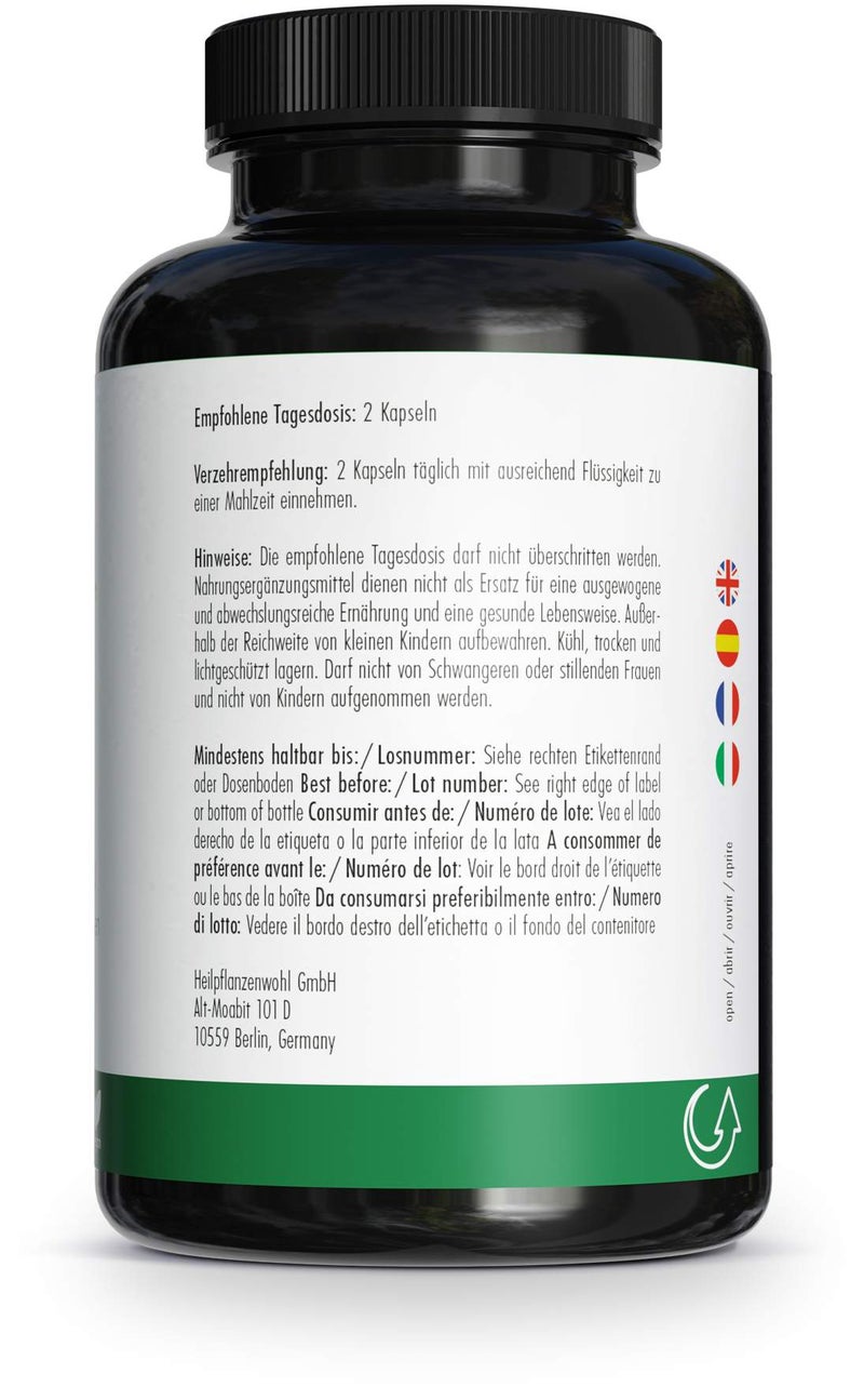 Green Naturals OPC 1000mg aus Traubenkern-Extrakt 180 Kapseln