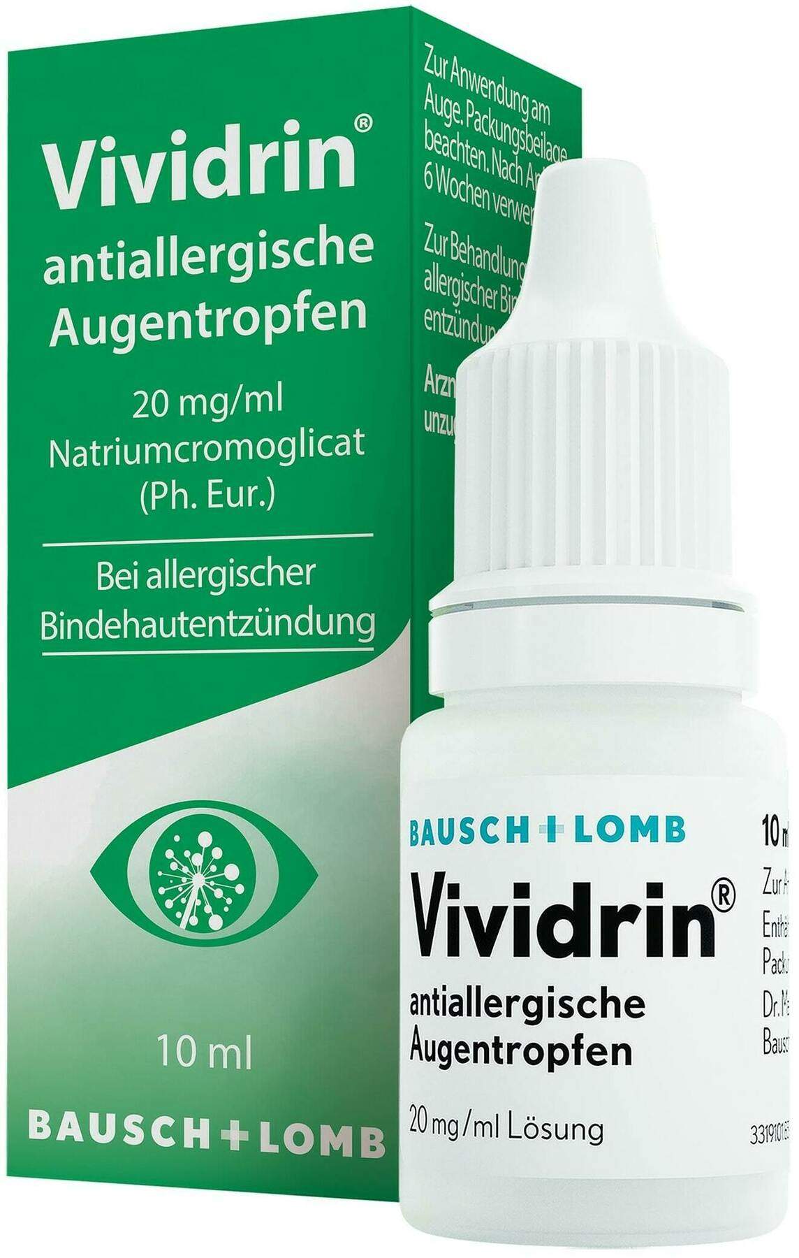 Vividrin Antiallergische Augentropfen 10 ml