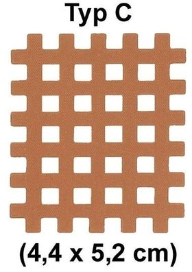 AcuTop Gitter Tape Typ C 4,5 x 5,2 cm