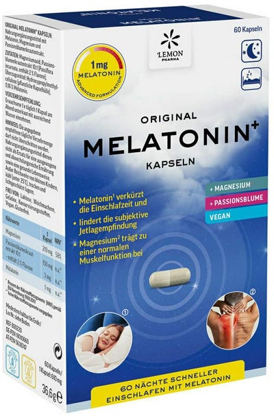 Melatonin Plus 60 Kapseln