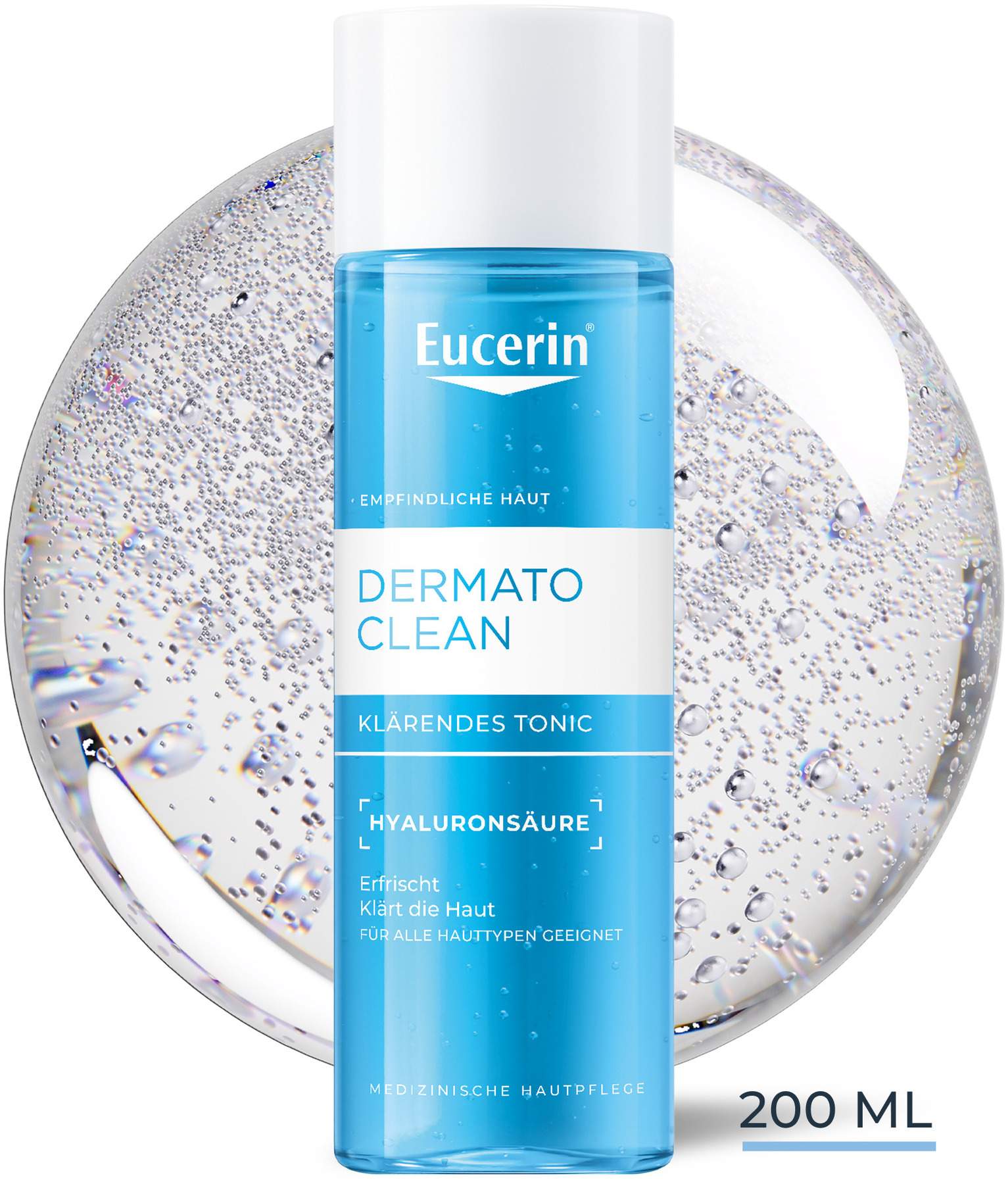 Eucerin Dermatoclean Hyaluron klärendes Gesichtswasser 200 ml