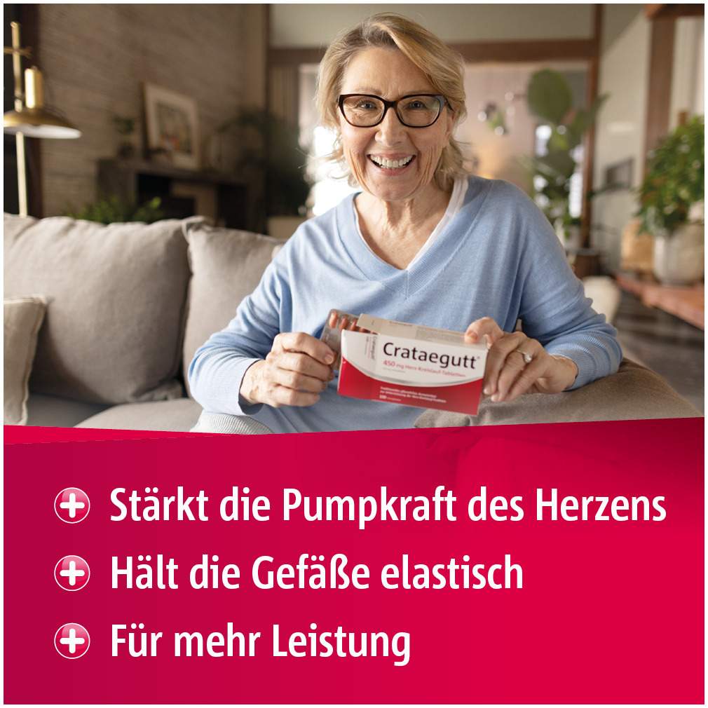 Crataegutt 450 mg Herz-Kreislauf-Tabletten 60 Stück