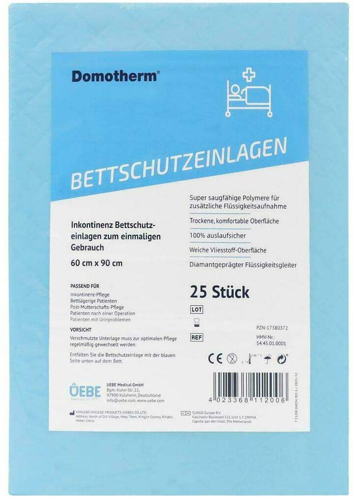 Domotherm Bettschutzeinlage 60x90cm