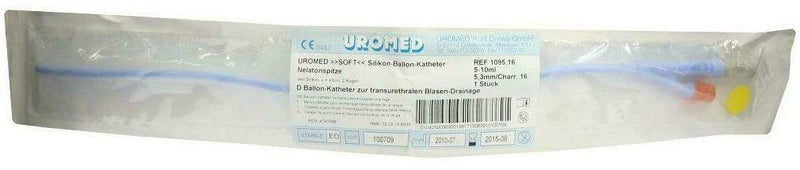 Uromed Ballonkatheter Ch 16 Nelaton Silikon Soft 1095