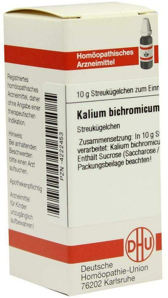 Dhu Kalium Bichromicum C6 Globuli