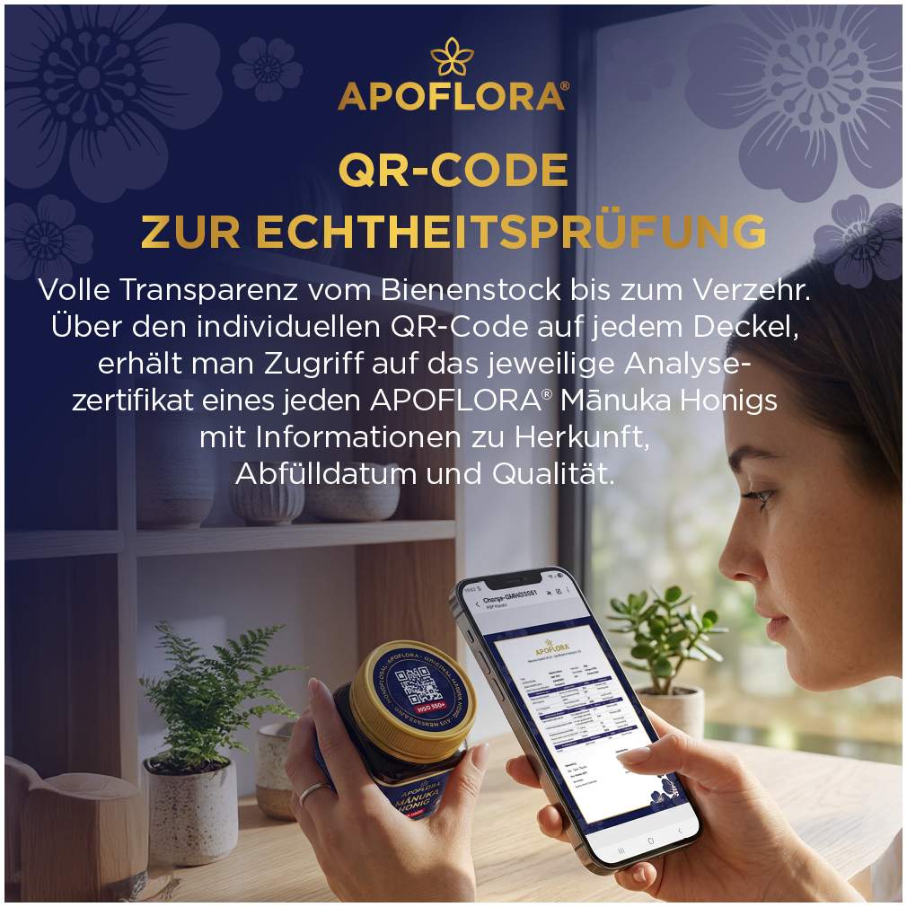 Manuka Apoflora Honig MGO 550+ 250g