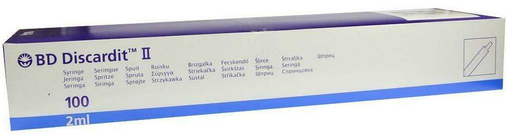 Bd Discardit II 100 X 2 ml Spritzen