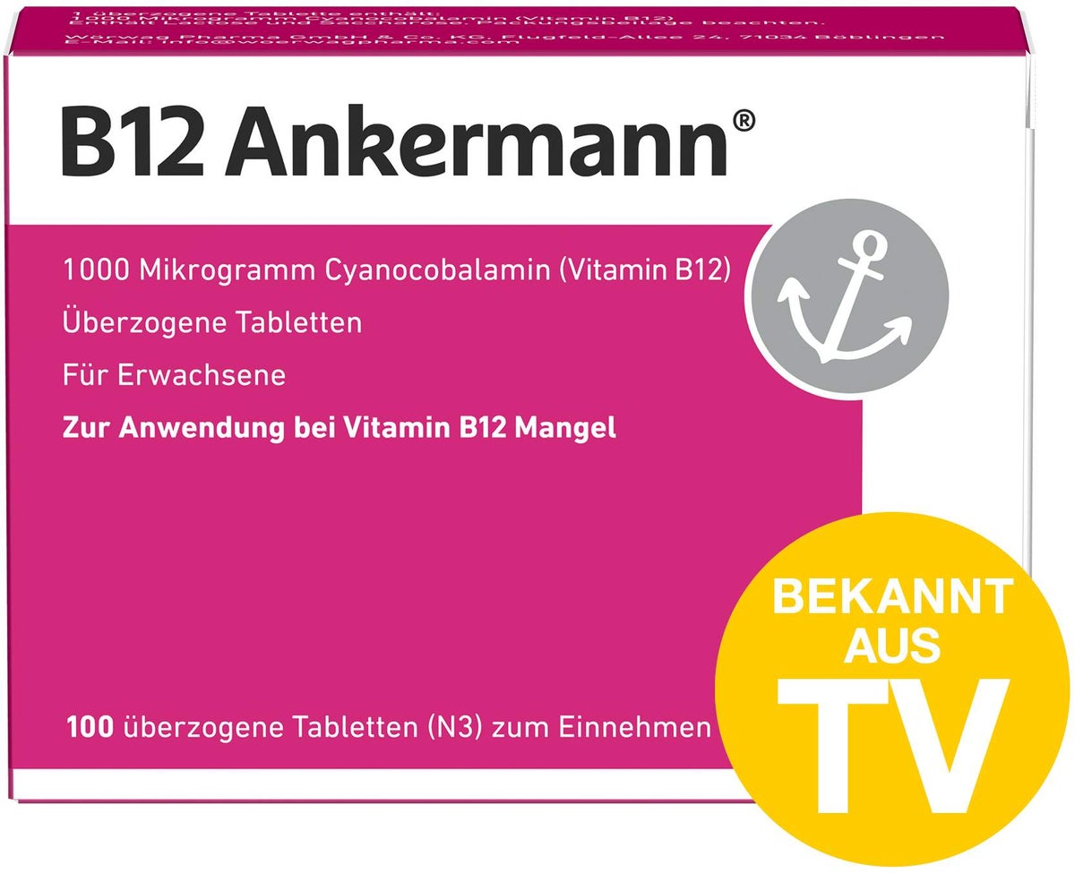 B12 Ankermann 100 überzogene Tabletten
