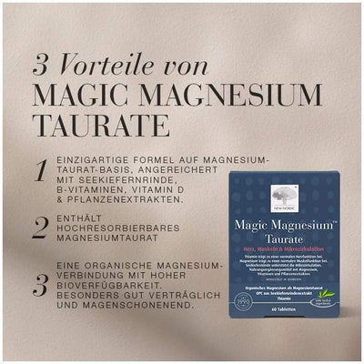 Magic Magnesium Taurat 60 Tabletten