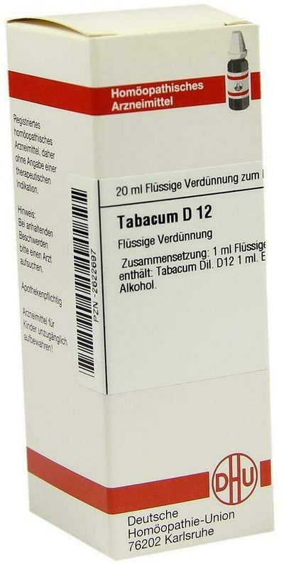 Dhu Tabacum D12 20 ml Dilution