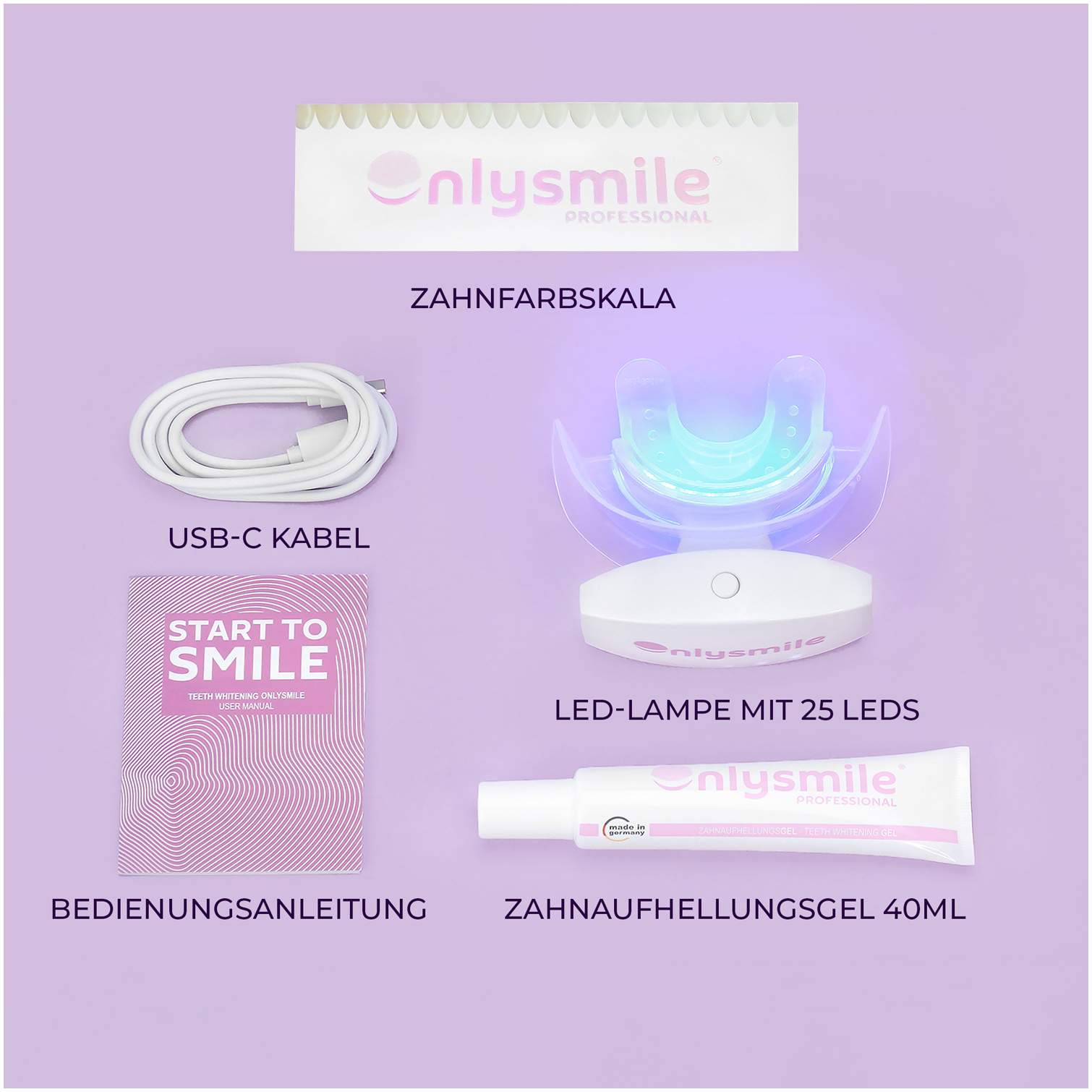 Onlysmile Zahnbleaching Set 1 Stück
