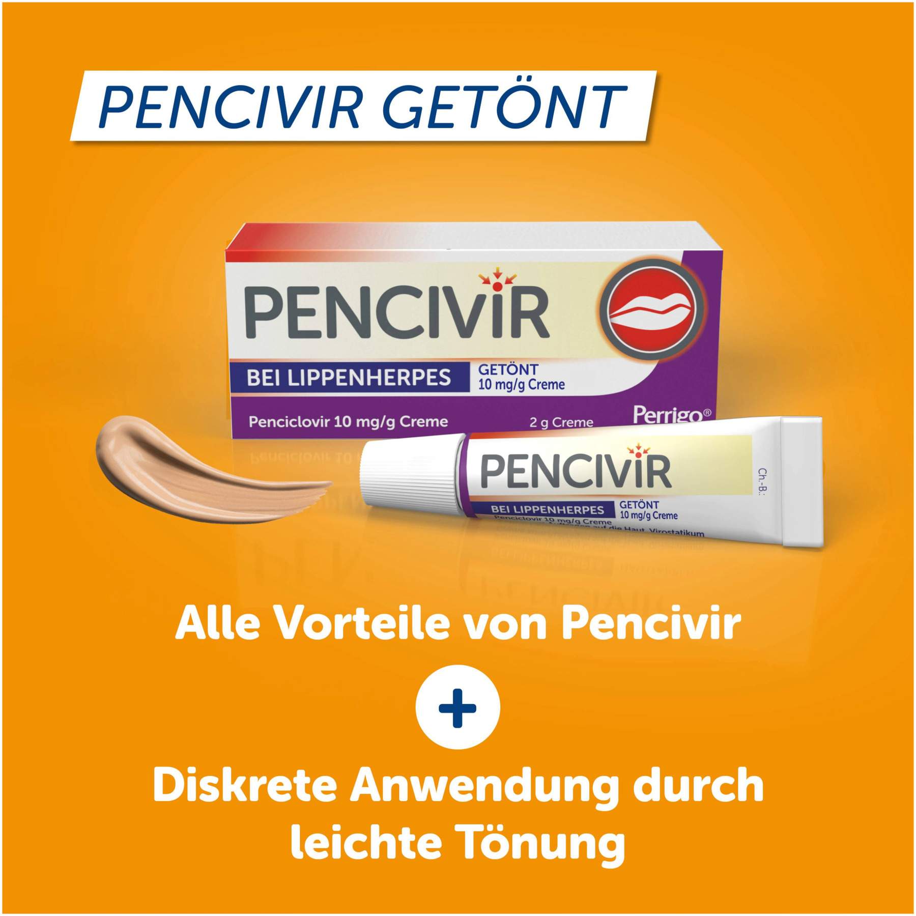 Pencivir bei Lippenherpes 2 g Creme