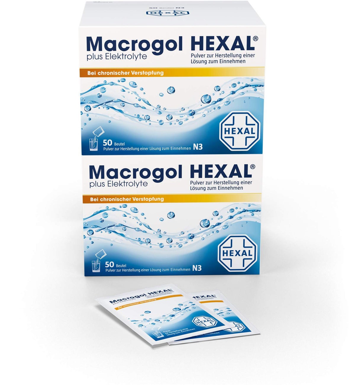 Macrogol Hexal Plus Elektrolyte 100 Beutel