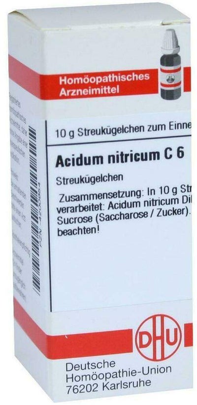 Dhu Acidum Nitricum C6 Globuli