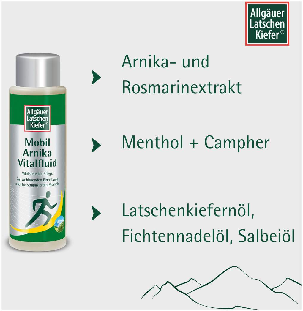 Allgäuer Latschenkiefer Arnika Vital Fluid 250 ml