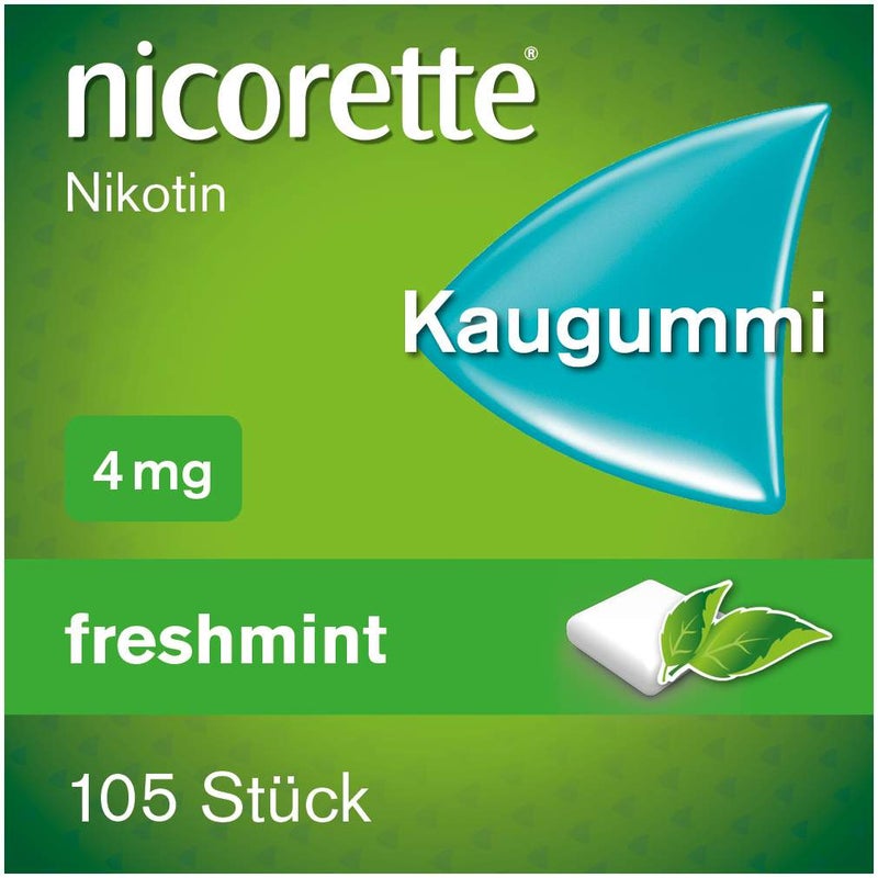 Nicorette 4 mg freshmint Kaugummi 105 Stück