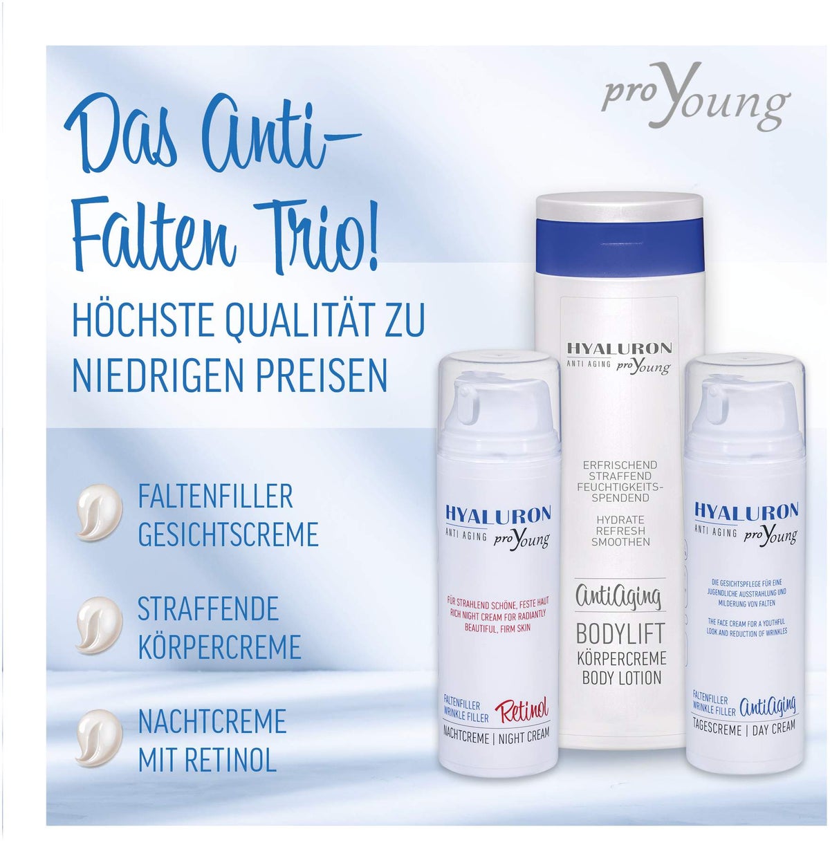 Proyoung Hyaluron Bodylift Anti Aging Körpercreme 300 ml