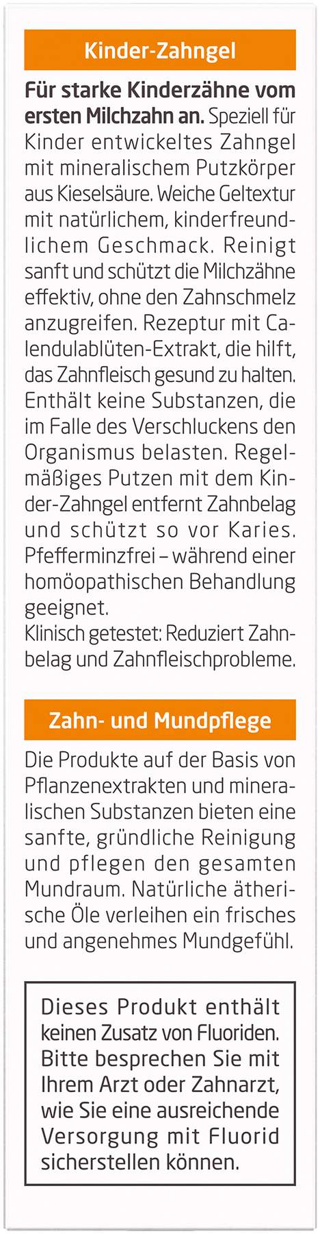 Weleda Kinder Zahngel 50 ml