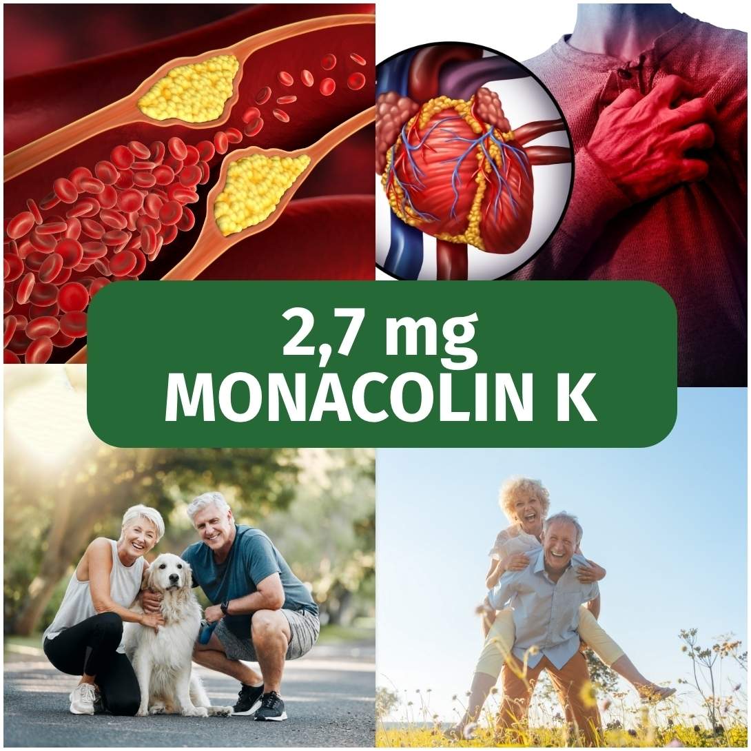 Green Naturals Roter Reis Monacolin K 180 Kapseln