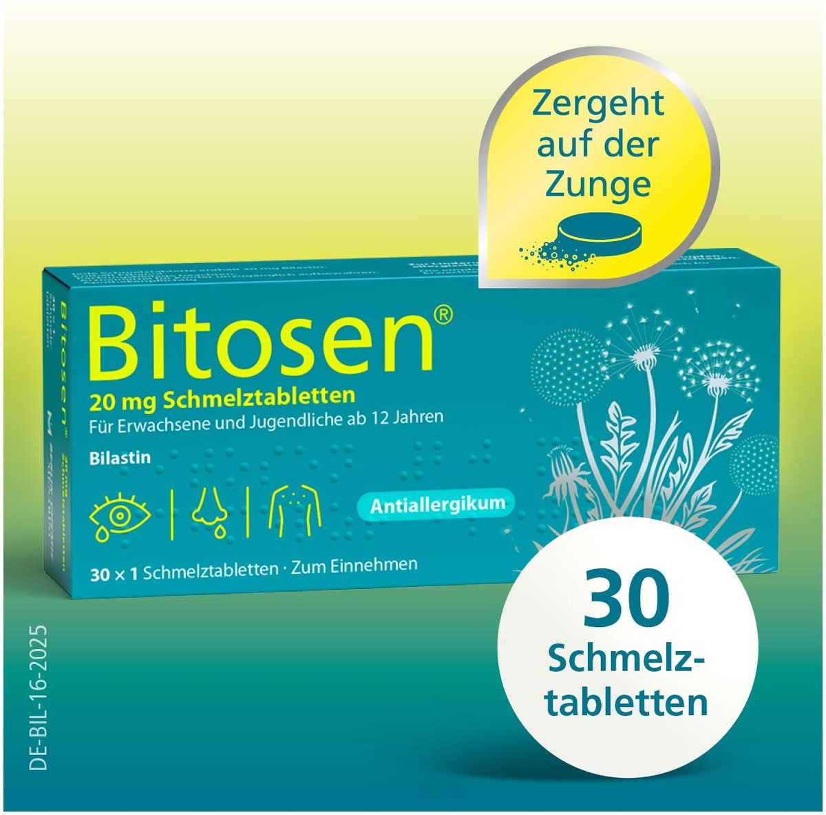 Bitosen 20 mg 30 Schmelztabletten