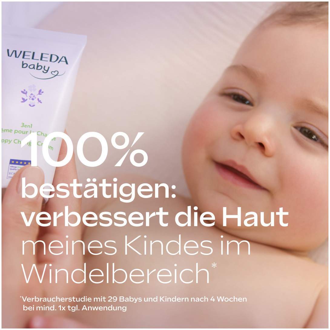 Weleda Baby 3 in 1 Wundschutzcreme weiße Malve 75 g Creme
