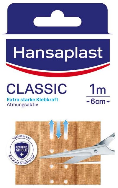 Hansaplast Classic Pflaster 1 m x 6 cm