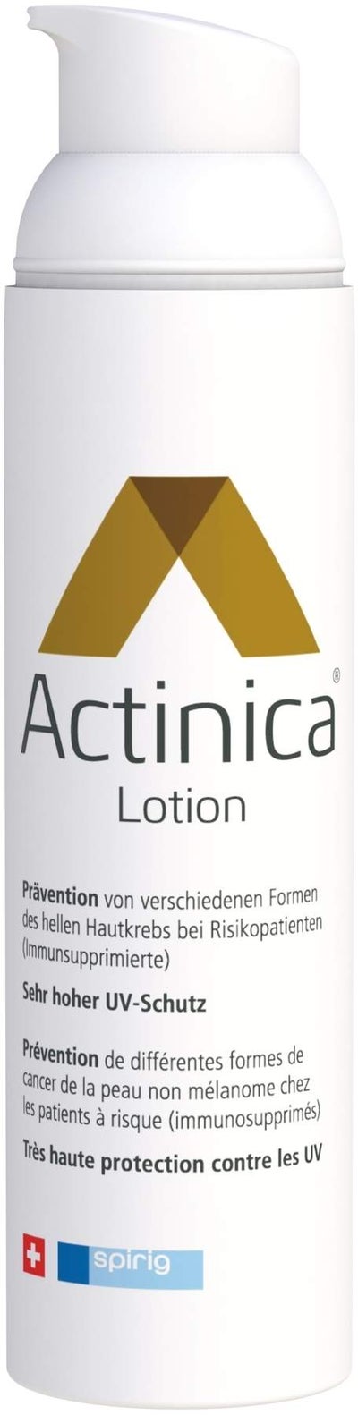 Actinica Lotion im Dispenser Sehr hoher UV-Schutz- SPF 50+ 80 g Lotion