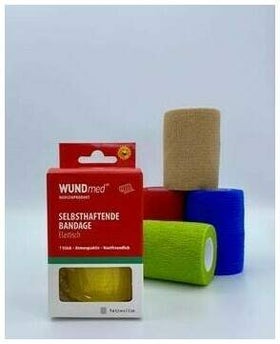 Bandage selbsthaftend 5 cm x 4,5 m farblich sortiert