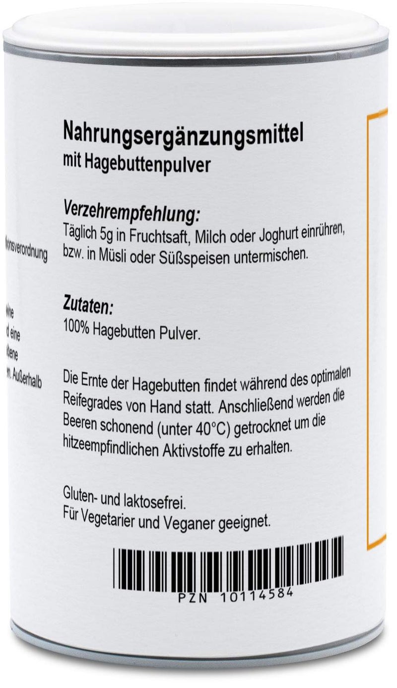 Hagebutten Pulver Premium 100 G