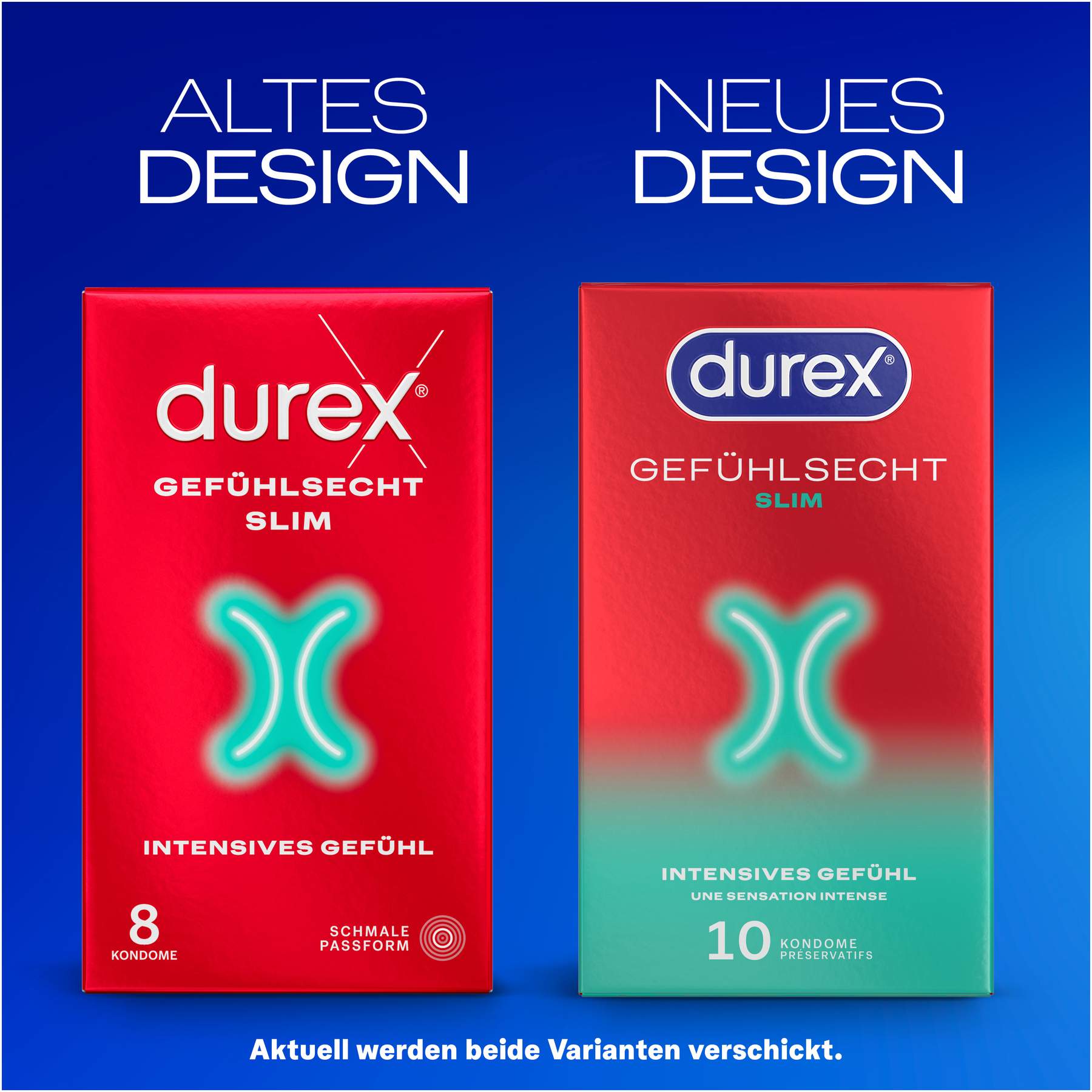 Durex Gefühlsecht Slim 10 Kondome