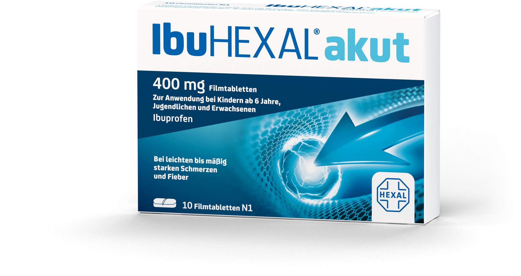 IbuHexal akut 400 mg 10 Filmtabletten