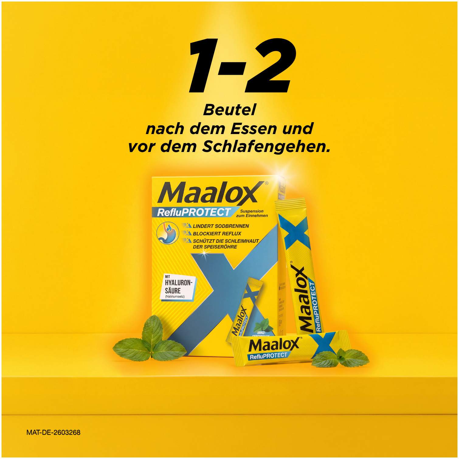 Maalox RefluProtect Suspension 20 x 10 ml