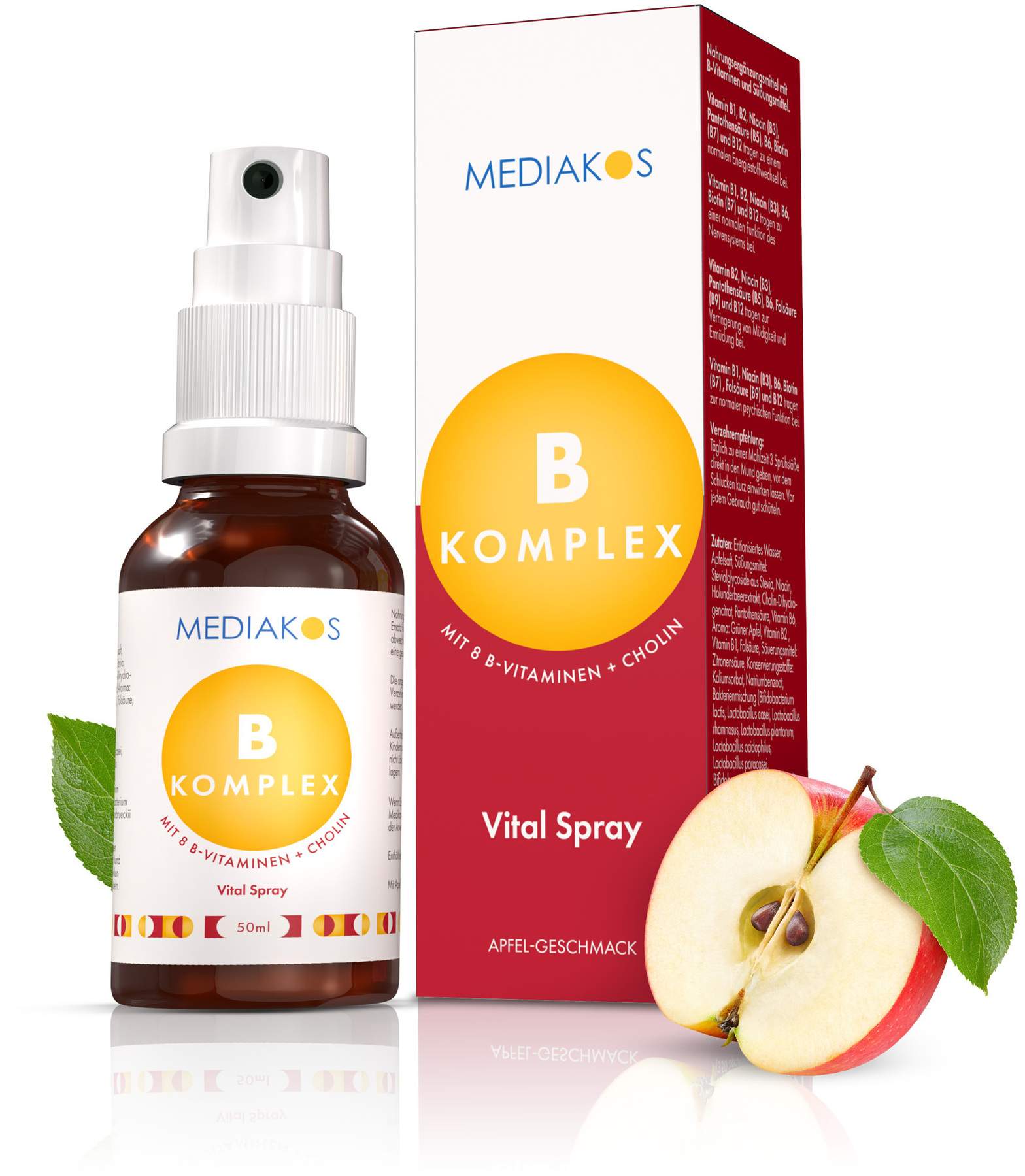 Vitamin B Komplex Mediakos Vital Spray 50 ml