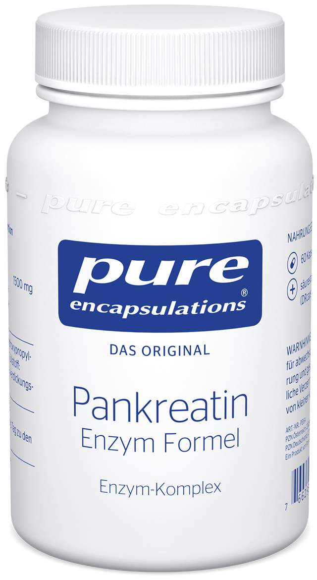 Pure Encapsulations Pankreatin Enzym Formel 60 Kapseln