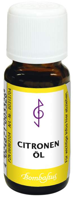 Citronenöl Bombastus 10 ml Ätherisches Öl