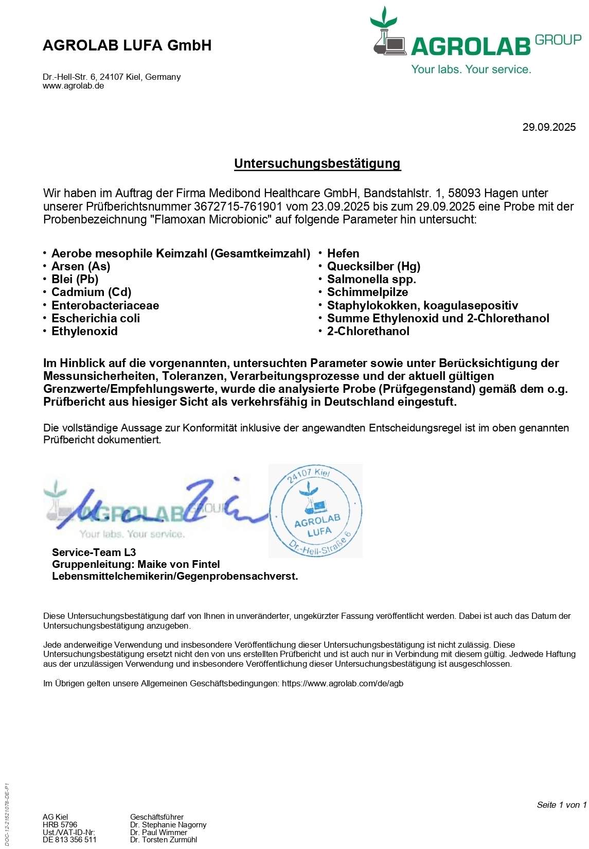 Flamoxan Microbionic 60 Kapseln
