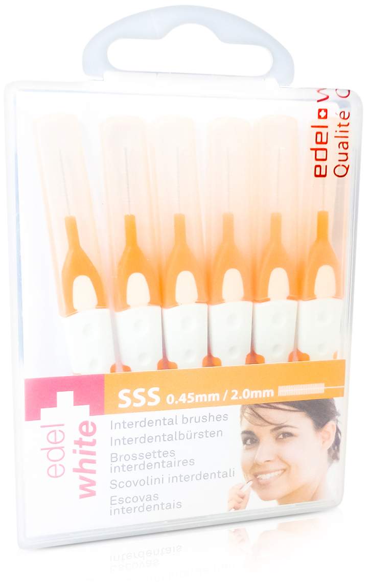 Edelwhite Pro Interdentalbürste Sss 0,45mm