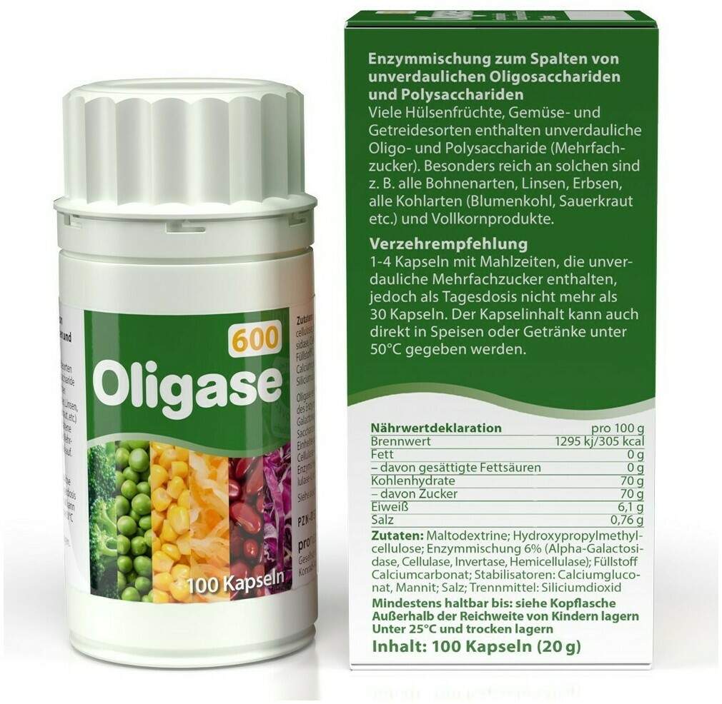 Oligase 600 100 Kapseln