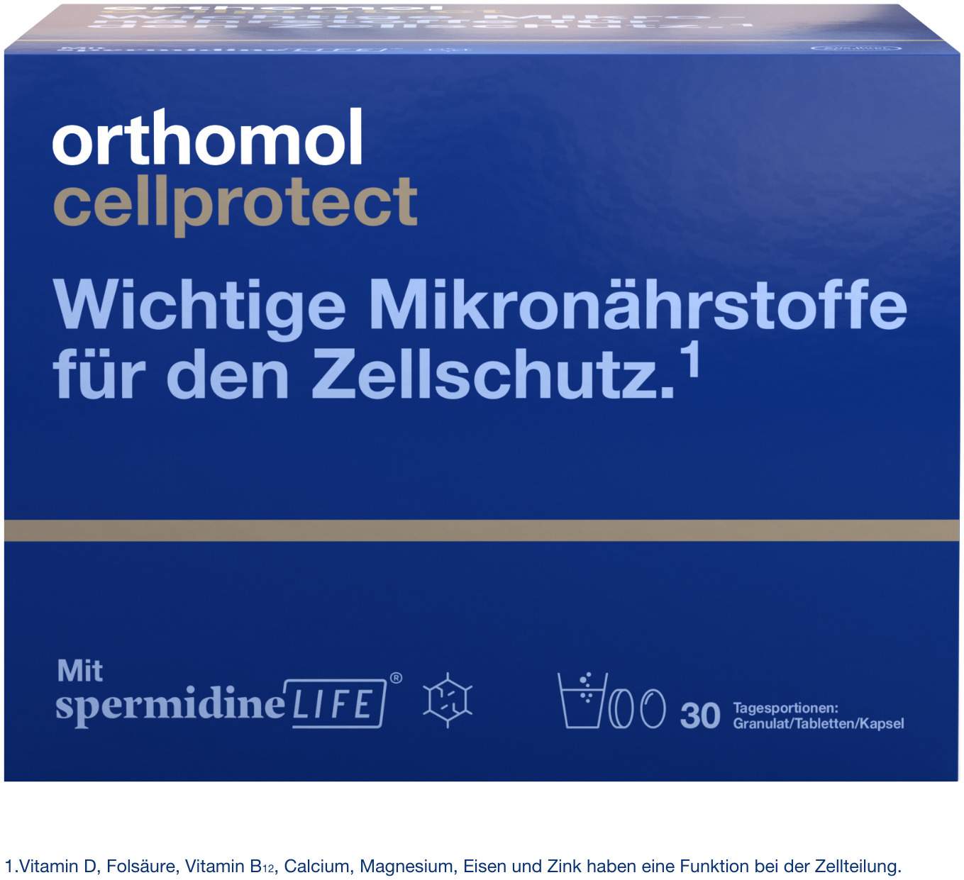 Orthomol Cellprotect Granulat-Tabletten-Kapsel 30 Tagesportionen
