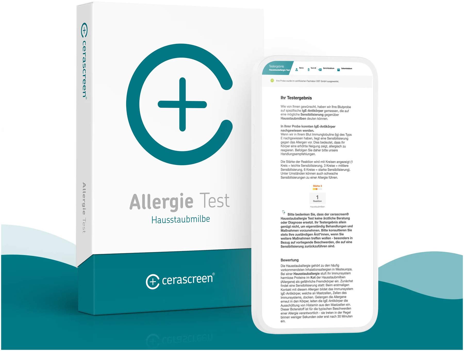 Cerascreen Allergie-Test-Kit Hausstaubmilbe