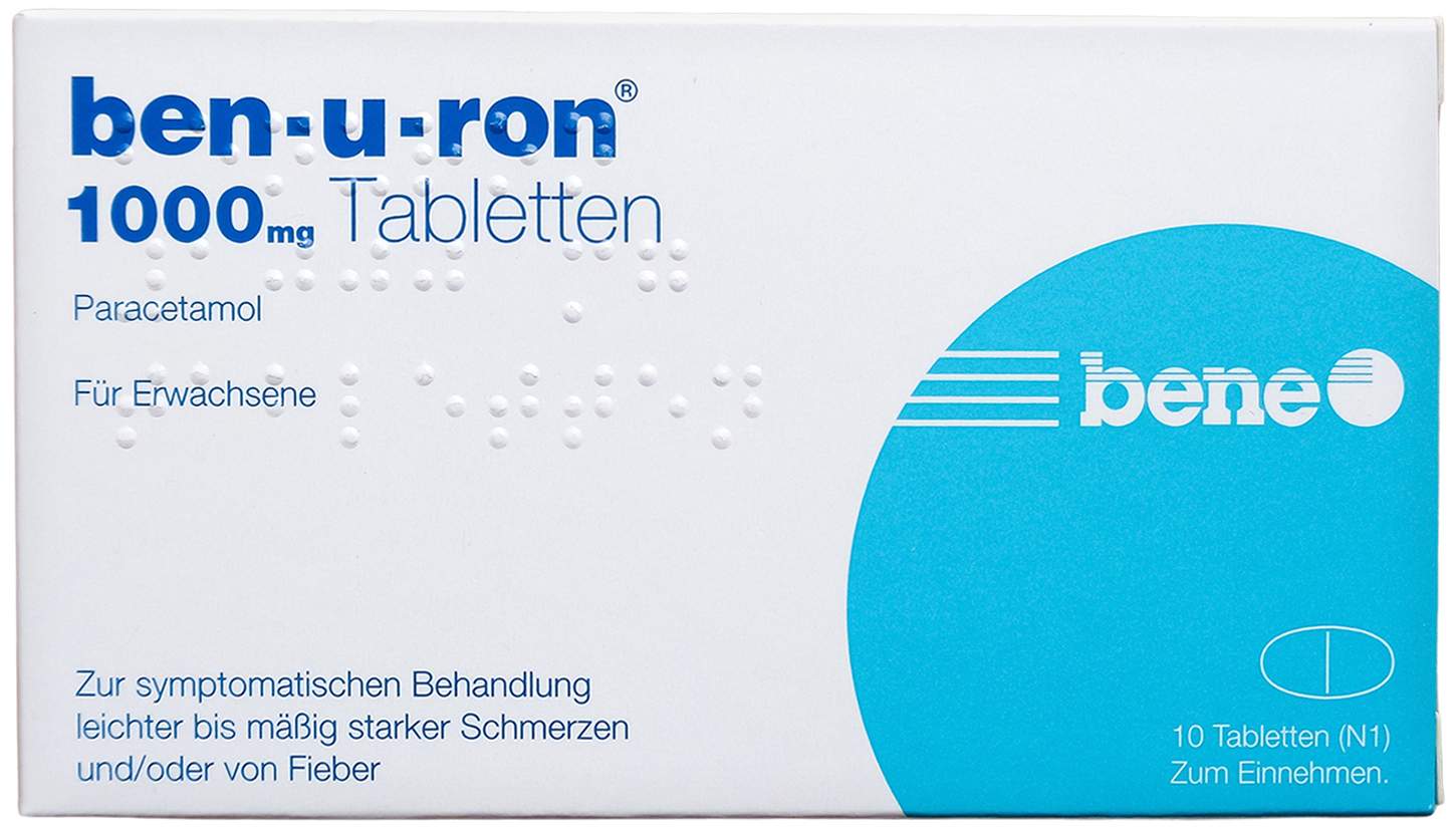 Ben-U-Ron 1.000 mg Tabletten 10 Stück