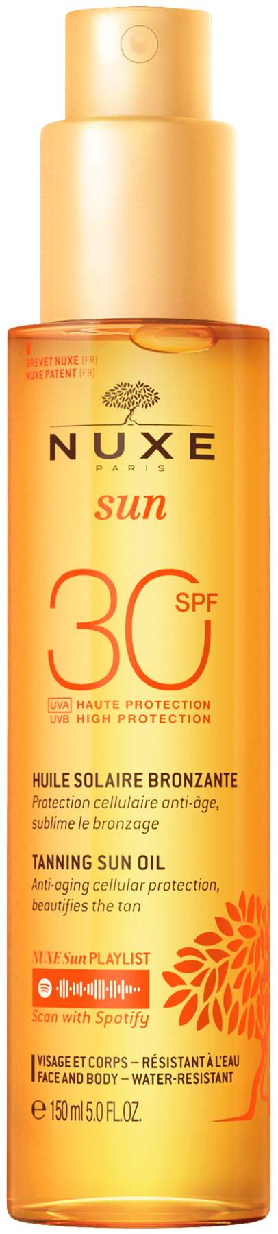 NUXE Sun Sonnenöl Gesicht & Körper LSF 30 150 ml