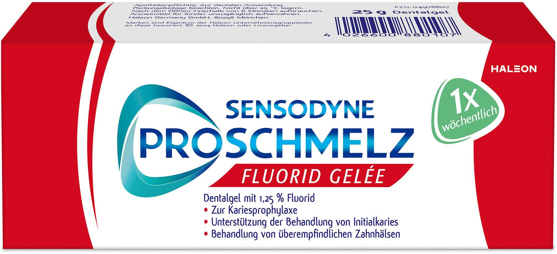 Sensodyne Proschmelz Fluorid Gelee 25 g