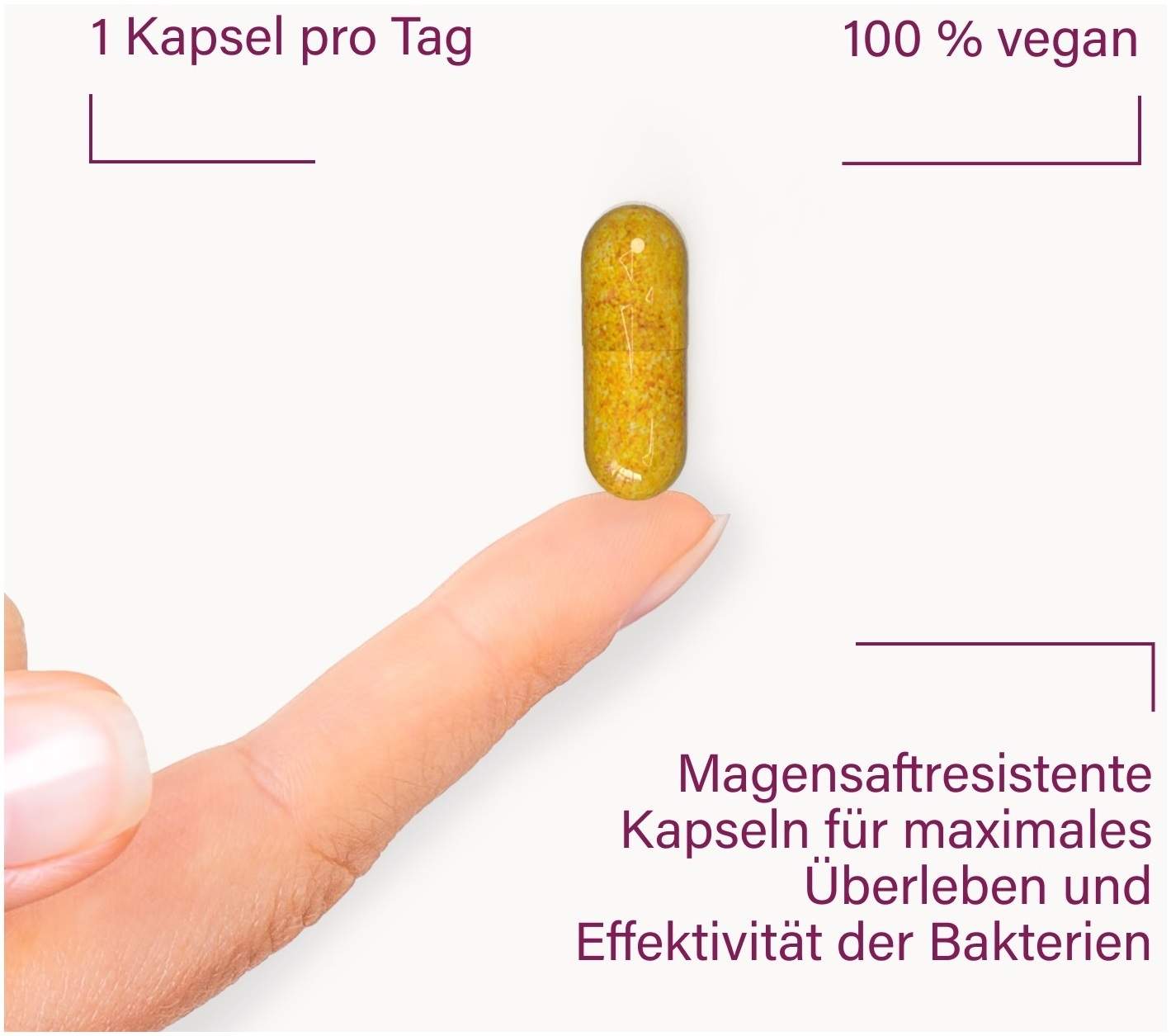 Nupure Probameno Milchsäurebakterien + Vitamine 30 Kapseln