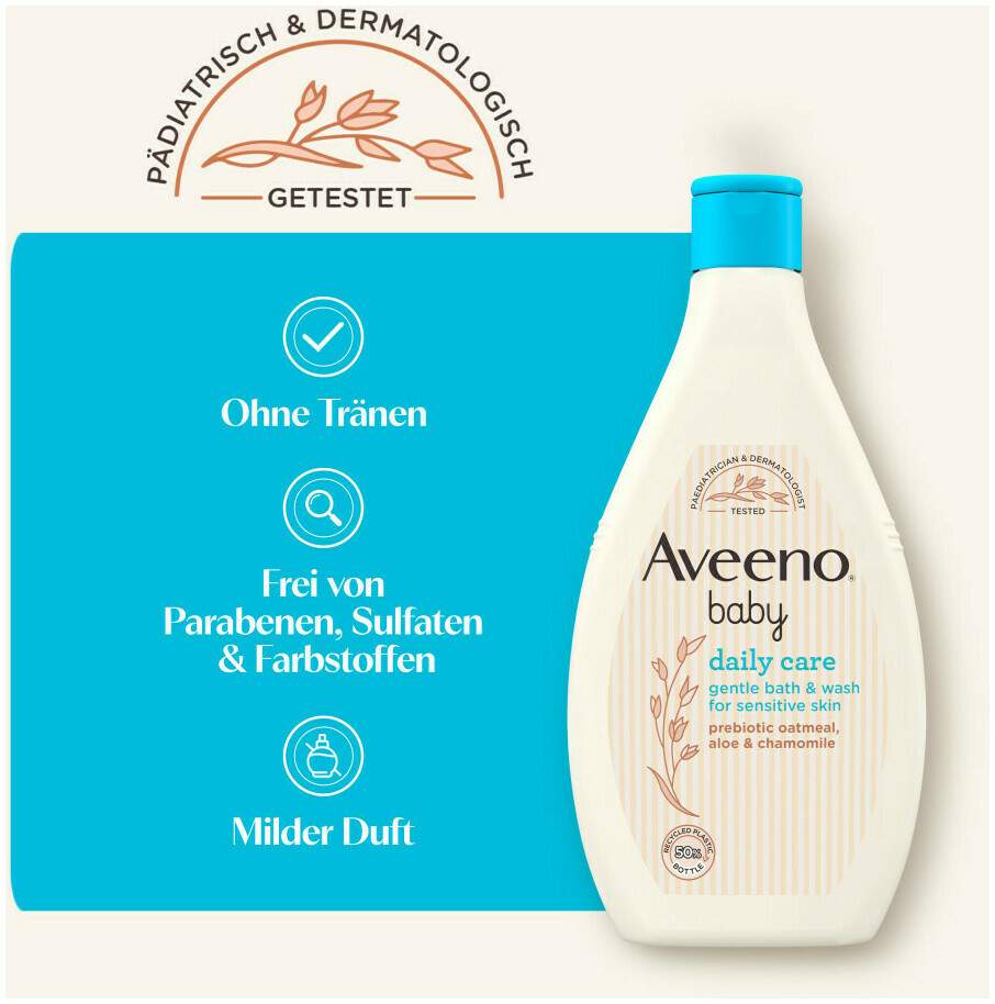 Aveeno baby daily care sanftes Bad & Duschgel 400 ml