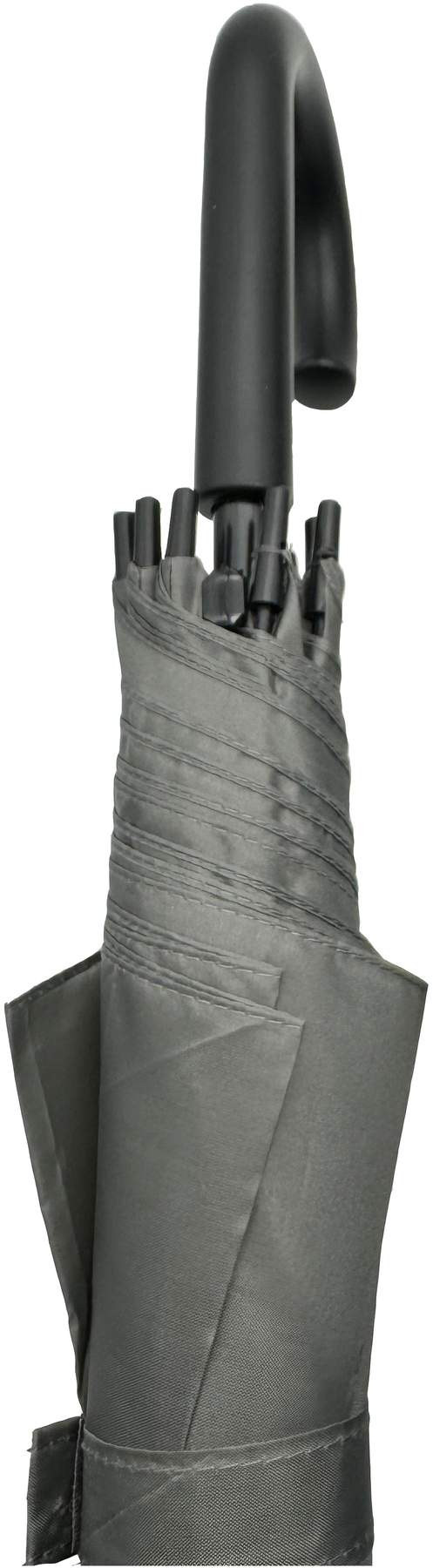 Sturm Regenschirm 65 cm grau