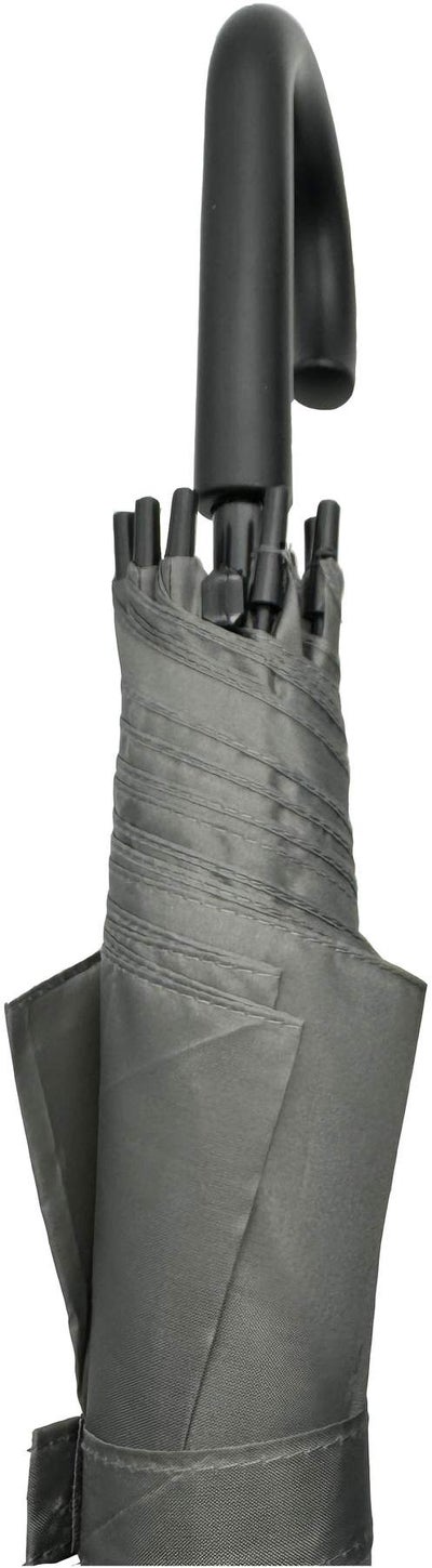 Sturm Regenschirm 65 cm grau