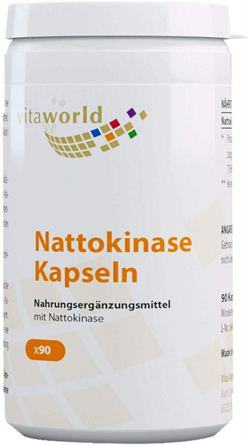 Nattokinase Kapseln 90  Stück
